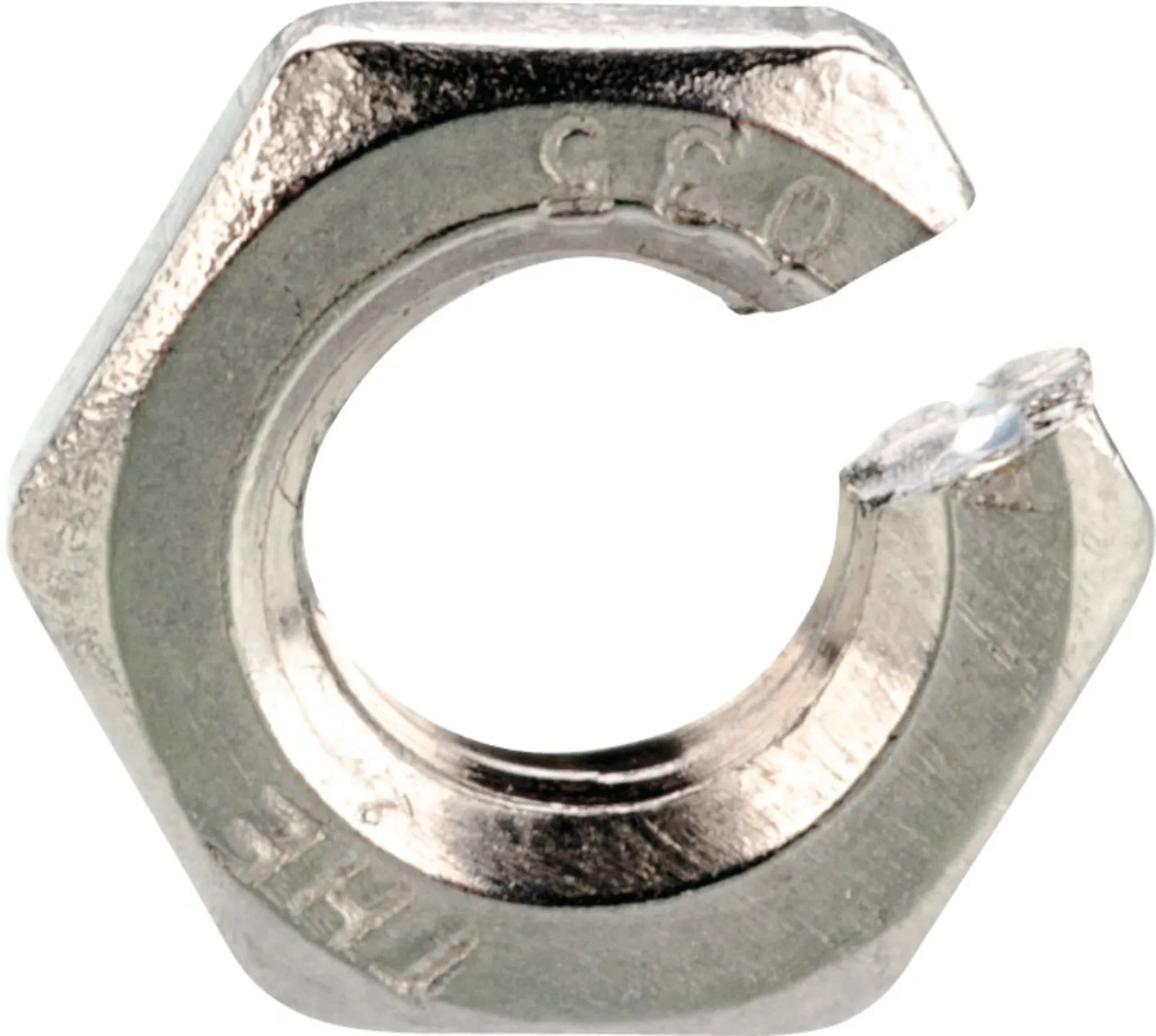 M6 Nut - Slotted - for Retrofitting to Turn Signal Mounting/Throttle/Brake/Clutch Cable - Universal