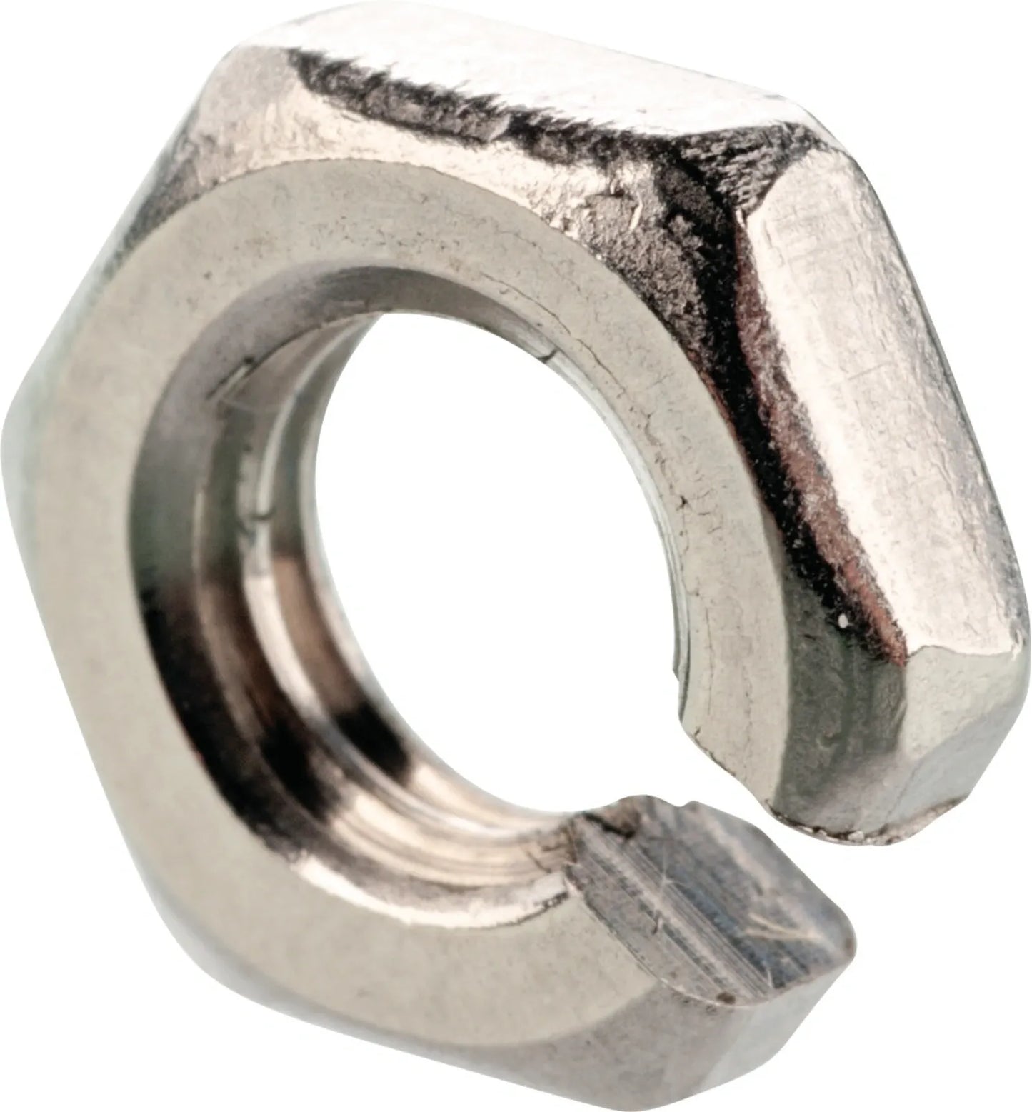 M6 Nut - Slotted - for Retrofitting to Turn Signal Mounting/Throttle/Brake/Clutch Cable - Universal