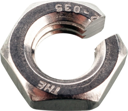 M8 Nut - Slotted - for Retrofitting to Turn Signal Mounting/Throttle/Brake/Clutch Cable - Universal