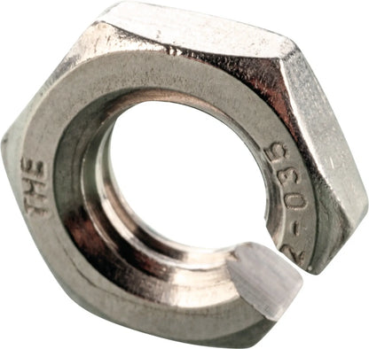 M8 Nut - Slotted - for Retrofitting to Turn Signal Mounting/Throttle/Brake/Clutch Cable - Universal