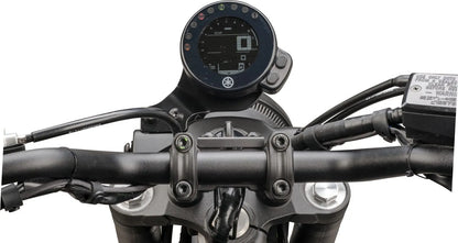 KEDO Speedo Bracket - for original YAMAHA Meter - Aluminum Black-coated - XSR700 '22-