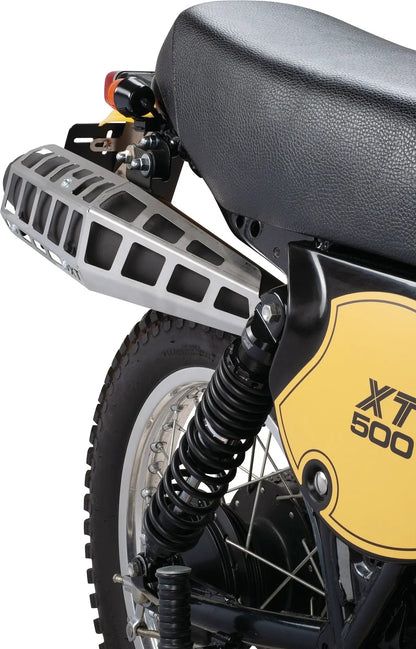 KEDO - XL Heat Shield - for Marving Exhaust/Silencer Item # 91333 - 1.5 mm Stainless Steel - XT500 TT500