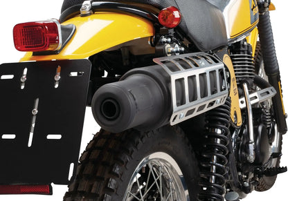 KEDO - XL Heat Shield - for Marving Exhaust/Silencer Item # 91333 - 1.5 mm Stainless Steel - XT500 TT500