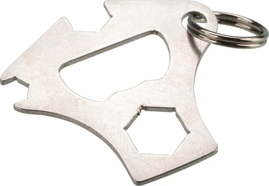 Multi-Tool Key Fob - Stainless Steel - 'XT Buddy' - XT500 TT500 Universal