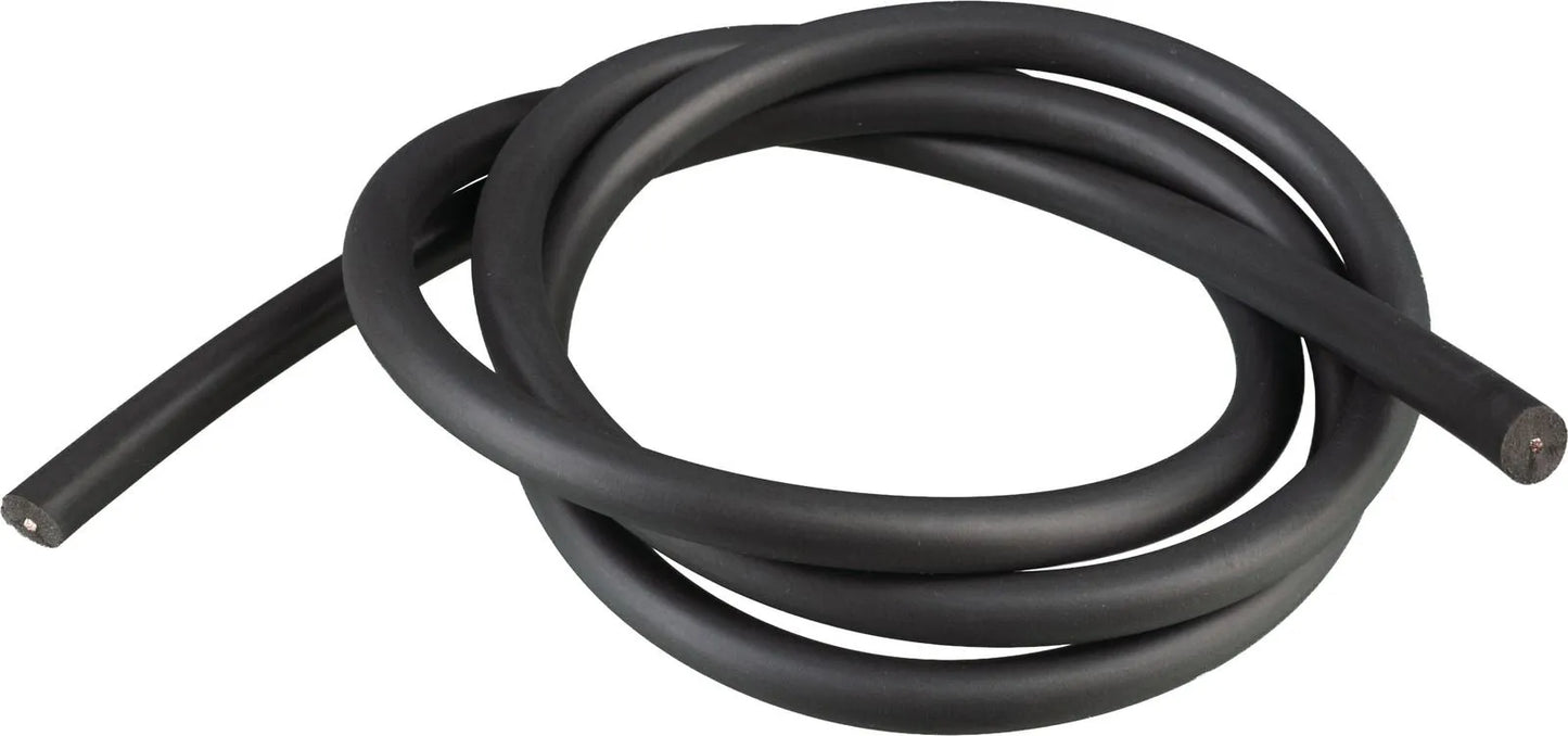 *NEW ITEM* Silicone Ignition Cable, 1 m, 7 mm OD - Black - Universal