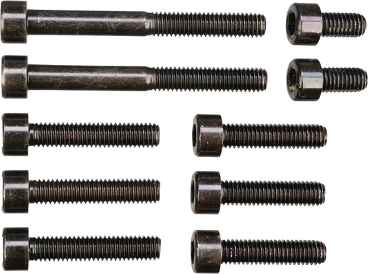 M6 Allen Bolt Set - for Cylinder + Cylinder Head - Black Zinc-coated - SR500, TT500, XT500