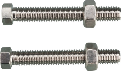 Swingarm Chain Tensioner Bolt Set - Stainless Steel - XT500 TT500 SR500 SR400