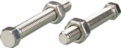 Swingarm Chain Tensioner Bolt Set - Stainless Steel - XT500 TT500 SR500 SR400