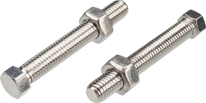 Swingarm Chain Tensioner Bolt Set - Stainless Steel - XT500 TT500 SR500 SR400