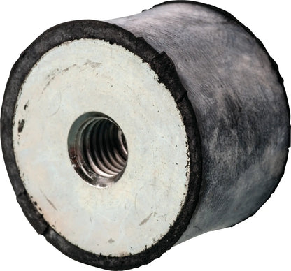 Exhaust Rubber Buffer/Damper - 2x M8 Female Threads - Universal