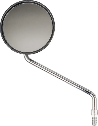 Black/Chrome Mirror LH - XT500, XT550, XT250 XT600 Various YAMAHA Universal