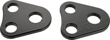 Indicator Bracket 'Mini'- 1 pair Black Coated Stainless Steel - for Mini Indicators -Mount at Upper Triple Clamp - XT500 TT500 SR500