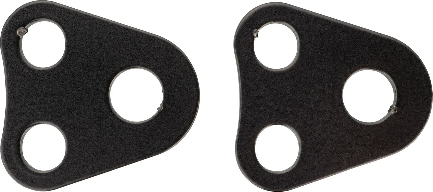 Indicator Bracket 'Mini'- 1 pair Black Coated Stainless Steel - for Mini Indicators -Mount at Upper Triple Clamp - XT500 TT500 SR500