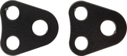 Indicator Bracket 'Mini'- 1 pair Black Coated Stainless Steel - for Mini Indicators -Mount at Upper Triple Clamp - XT500 TT500 SR500