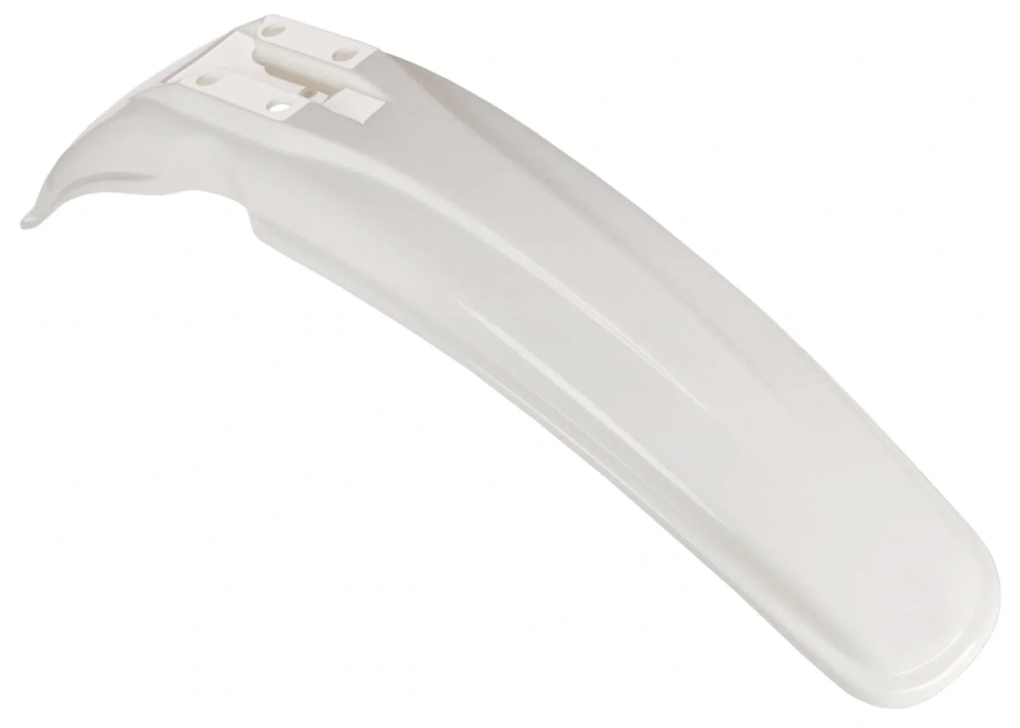 Replica Front Fender - Clean White (with standard mounting holes) - TT500 XT500