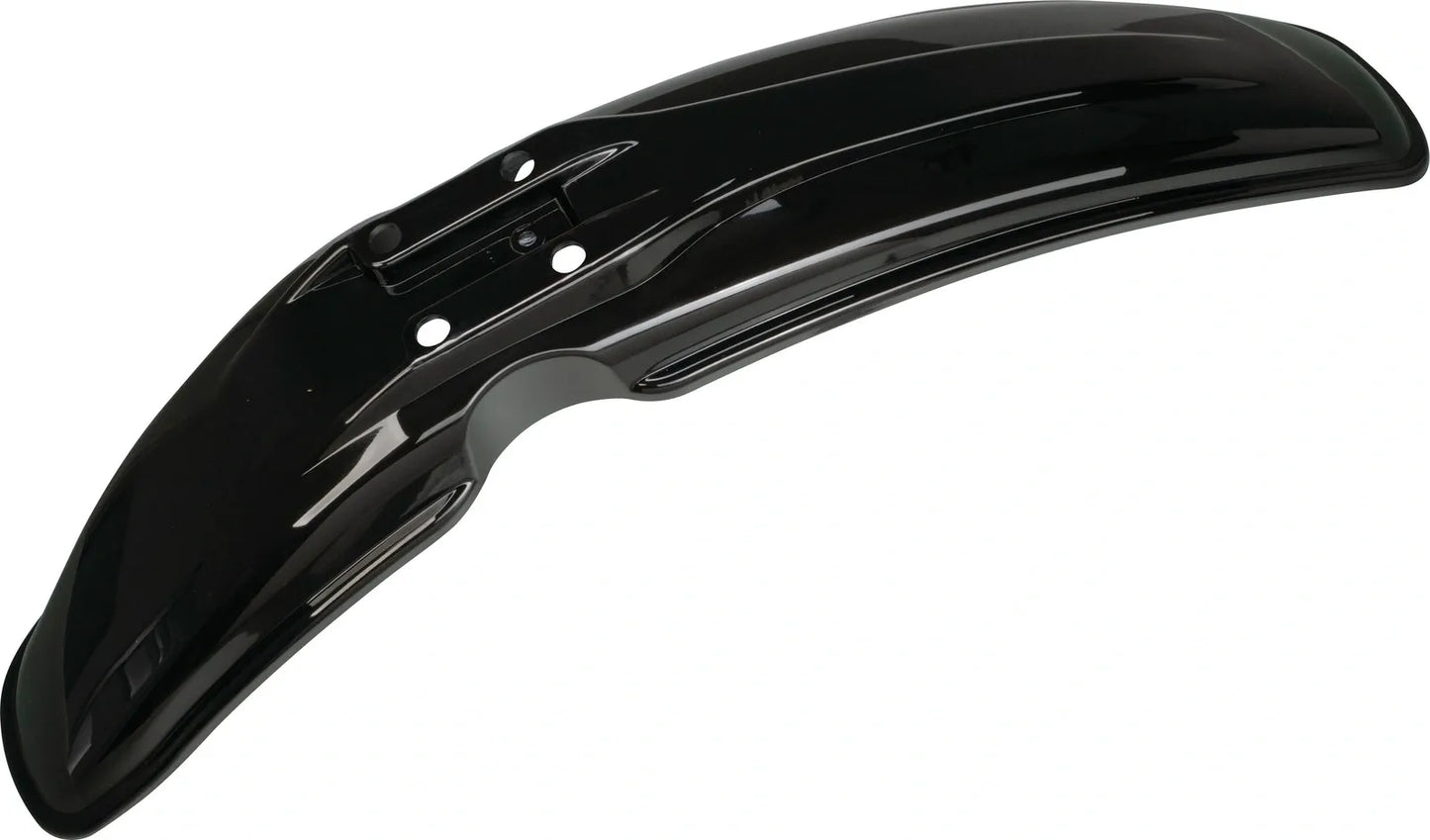 Replica Front Fender - YAMAHA Black (with standard mounting holes) - XT250 TT500 XT500