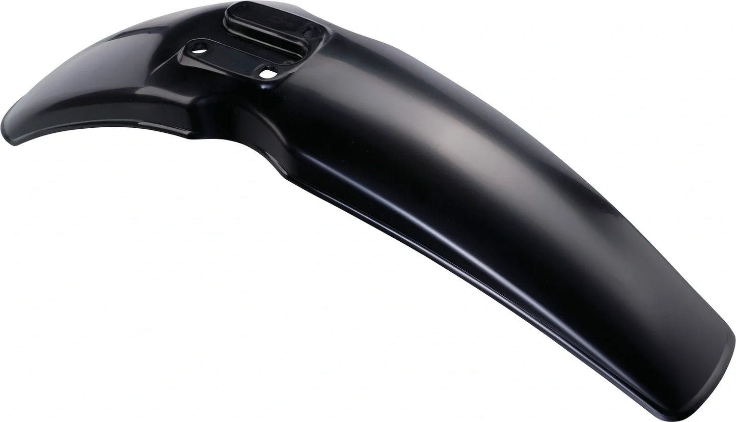 Replica Front Fender - YAMAHA Black (with standard mounting holes) - TT500 XT500