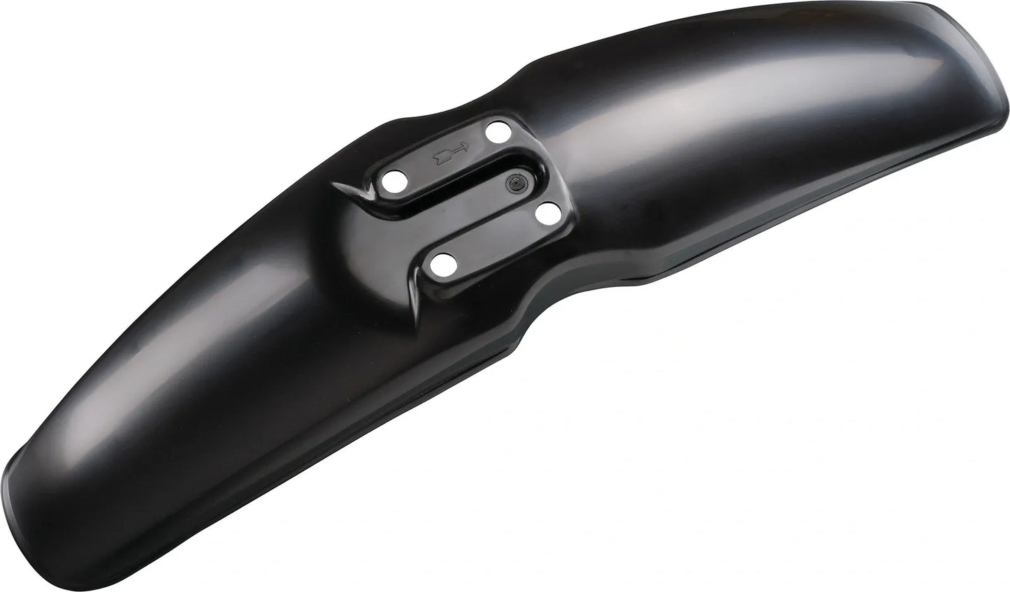 Replica Front Fender - YAMAHA Black (with standard mounting holes) - TT500 XT500