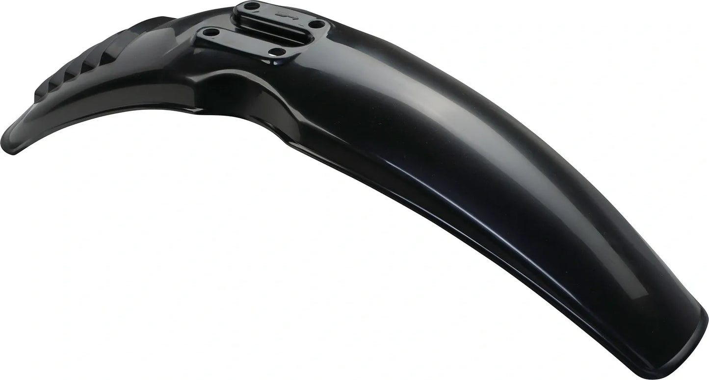 Replica Shiny Black Front Fender with Venting Slots XT500 TT500