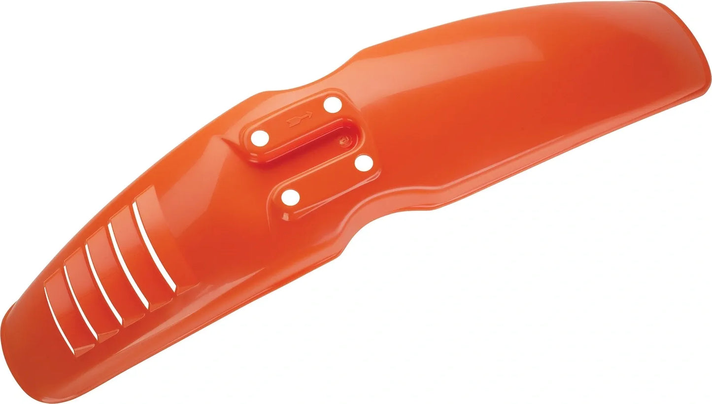 Replica El Toro Orange Front Fender with Venting Slots - XT500 TT500