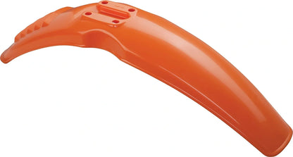 Replica El Toro Orange Front Fender with Venting Slots - XT500 TT500