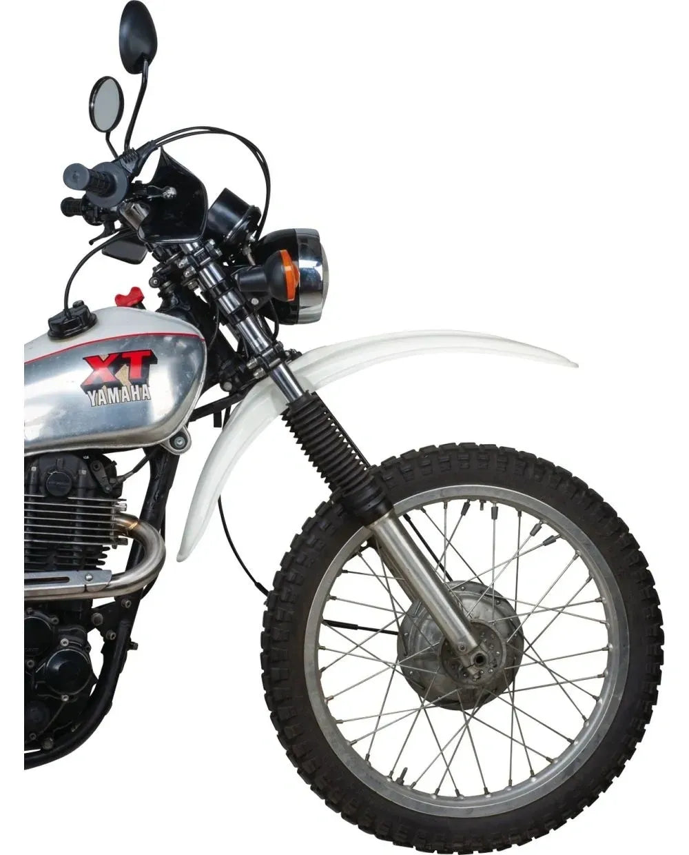 Fender Adapter Set '80 to 79' - for Mounting Long/Wide Fender from 1980- on XT500 -'79 - TT500-'78 XT500-'79