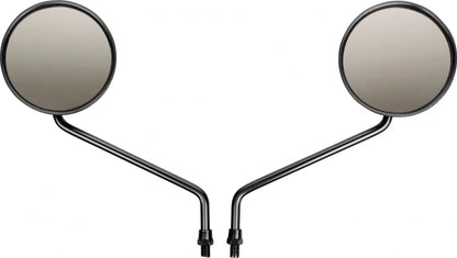 Black/Black Mirror Set - XT500, XT550, XT250 XT600 Various YAMAHA Universal