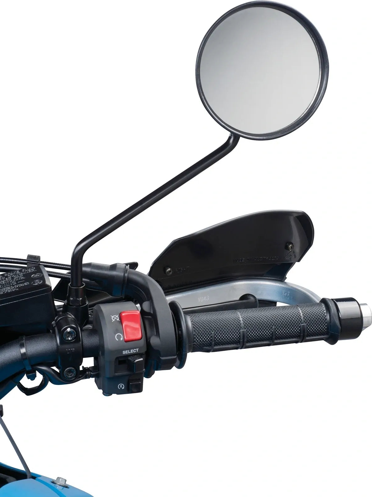 Black/Black Mirror Set - XT500, XT550, XT250 XT600 Various YAMAHA Universal