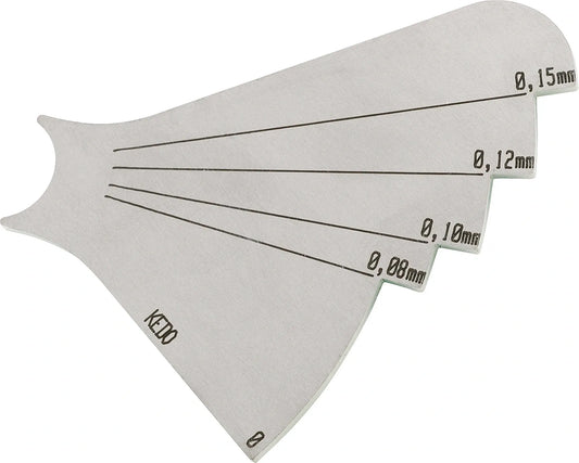 Valve clearance Adjustment Gauge - Ideal for Flat Ball Valve Lash Screws - XT500 TT500 SR500