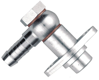 KEDO Oil Line Adapter - Top of Crankcase/Motor - Angled 90° - XT500 TT500 SR500 Various YAMAHA