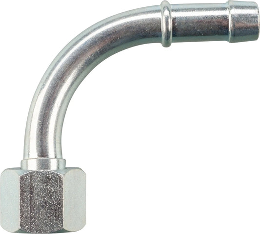 KEDO Oil Line Adapter - at Frame Oil Tank Bottom - 90° Long Sweep Fitting - XT500 TT500 SR500 Various YAMAHA