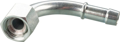 KEDO Oil Line Adapter - at Frame Oil Tank Bottom - 90° Long Sweep Fitting - XT500 TT500 SR500 Various YAMAHA