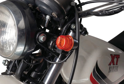 Headlight Mounted Turn Signal Indicator Brackets - TT Style- XT500 TT500