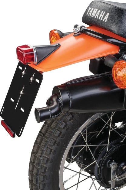 TT-Style Rear Fender Conversion - Complete - NEW El Toro Orange - All XT500