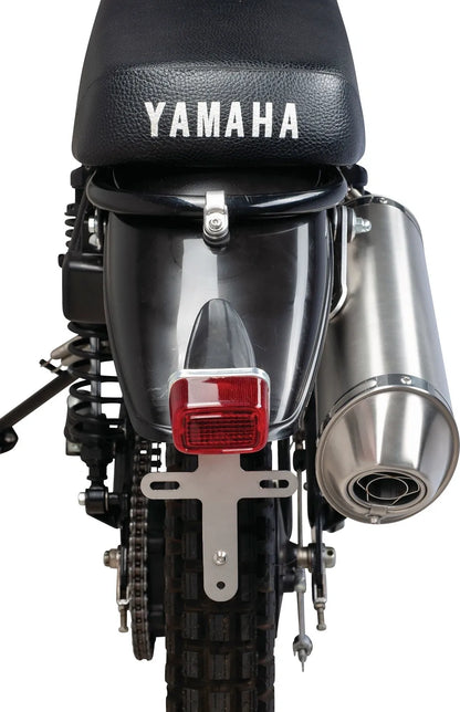 TT-Style Rear Fender Conversion - Complete - YAMAHA Black/Shiny Black - All XT500