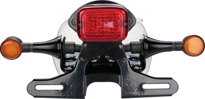 Mini Turn Signal/Indicator Adapter Set - for Original M10 Mount - Black Anodized Aluminum - XT500 XT250 TT500