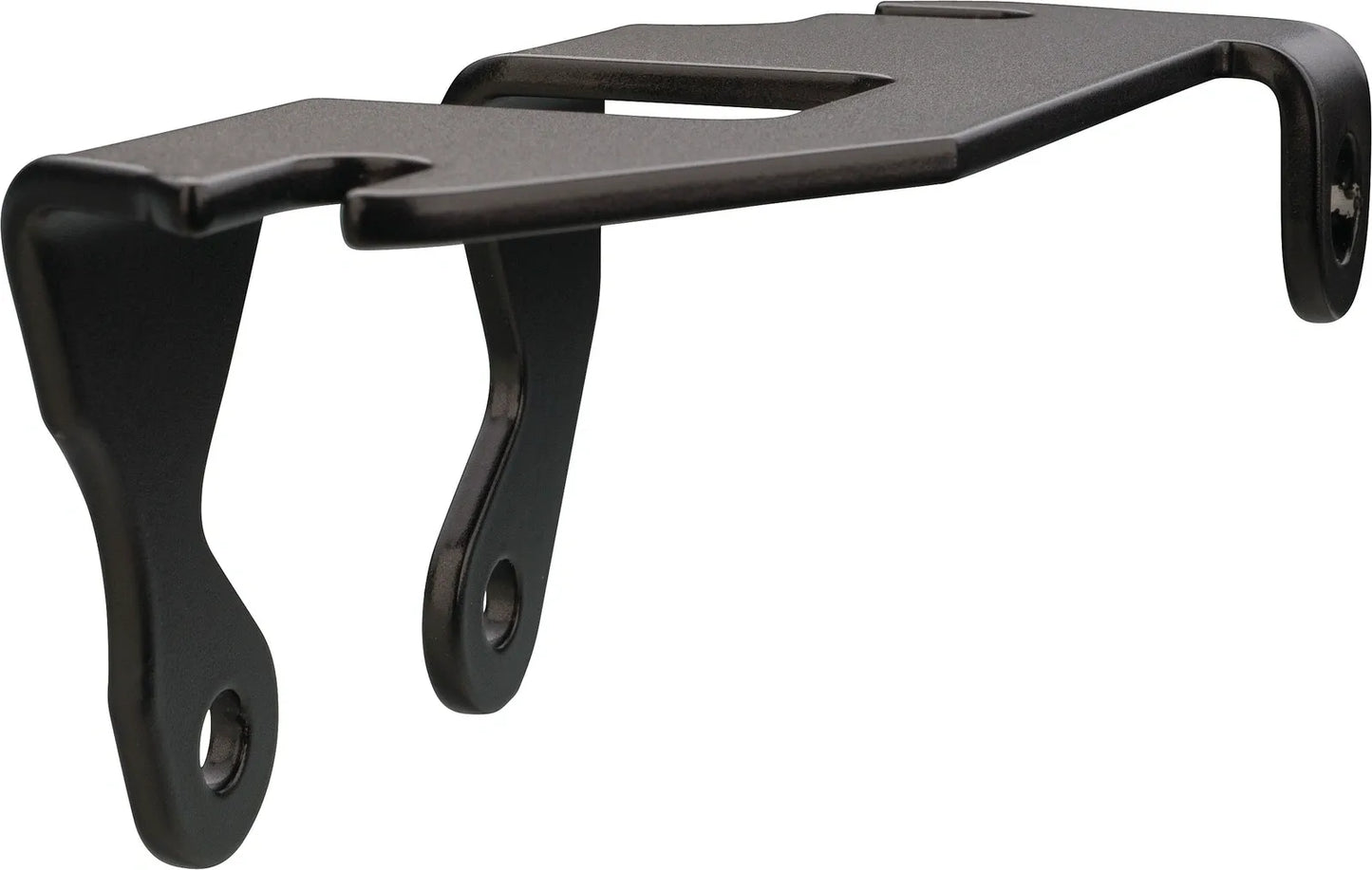 Vintage Ignition Switch Mounting Bracket - Aluminum Black Coated - for Mounting the Original Ignition Switch in Lower Frame Triangle - SR500