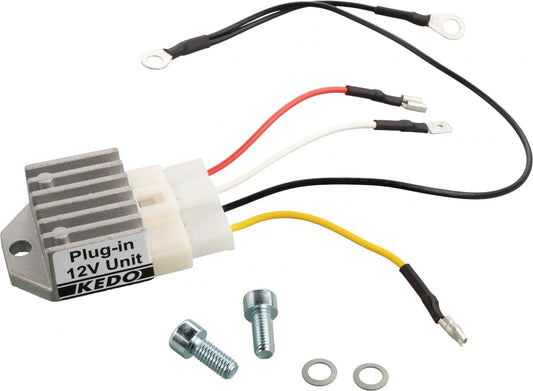 KEDO Plug-In Regulator/Rectifier- for 12V Conversion - XT500