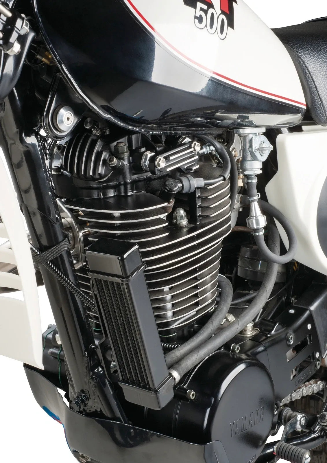 KEDO Mounting Set for Oil Cooler Type 'SLIM' - XT500 TT500