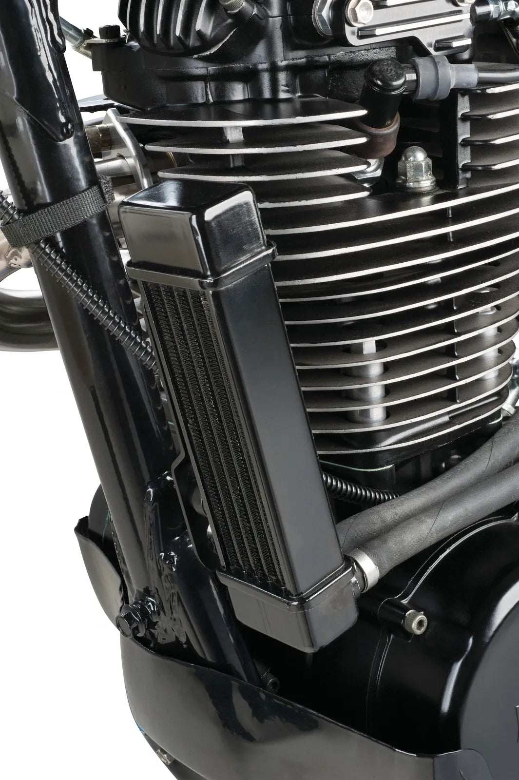 KEDO Mounting Set for Oil Cooler Type 'SLIM' - XT500 TT500