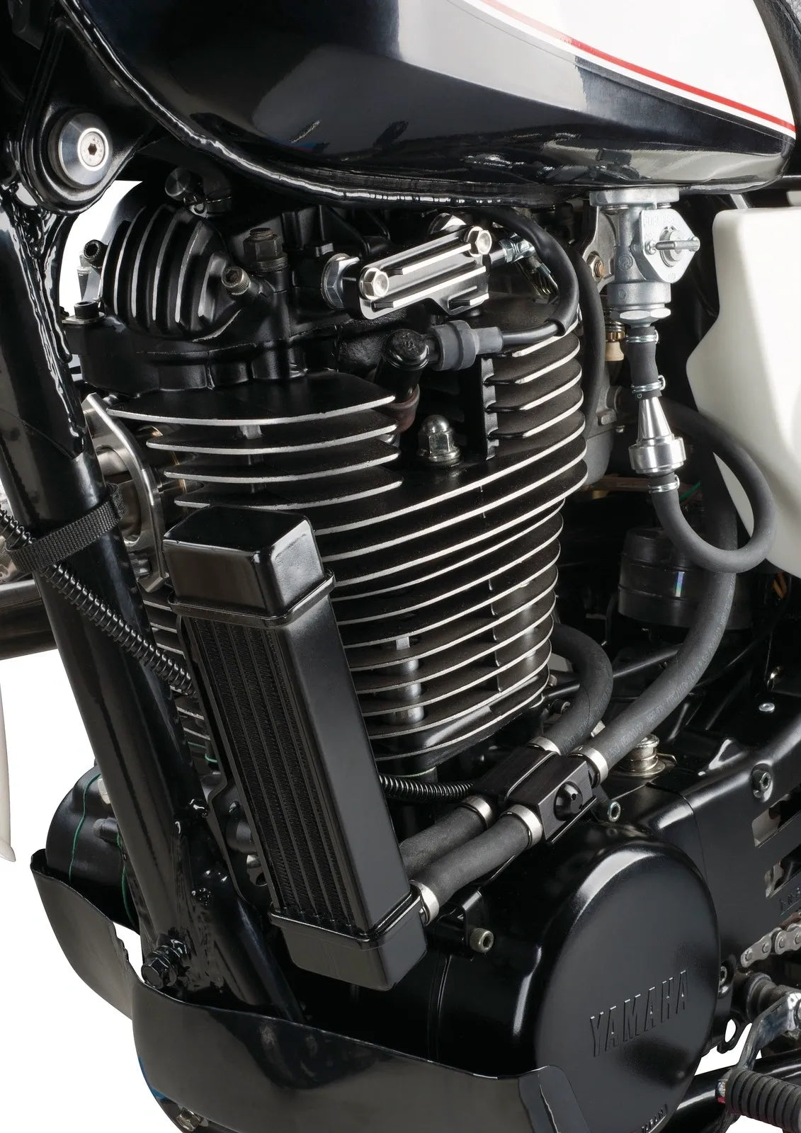 KEDO Mounting Set for Oil Cooler Type 'SLIM' - XT500 TT500