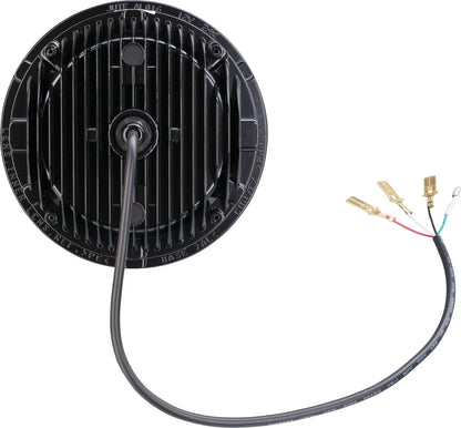 12V DC LED Headlight Insert with High/Low Beam and Parking Light Function, H4 Connection - Chrome - Universal