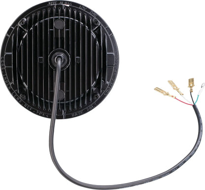 12V DC LED Headlight Insert with High/Low Beam and Parking Light Function, H4 Connection - Black - Universal