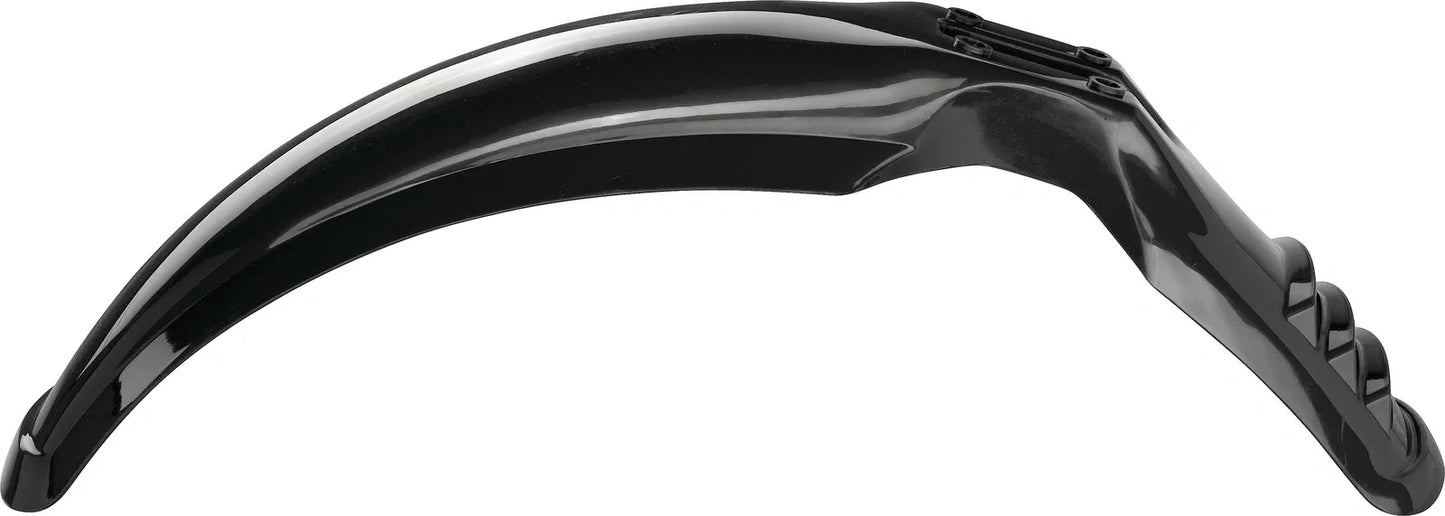 Replica Vented Front Fender 'YAMAHA Black' - XT350 XT550 XT600 XT600Z