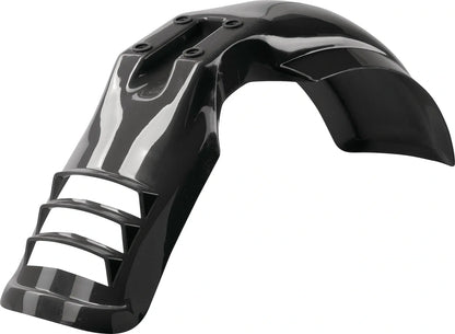 Replica Vented Front Fender 'YAMAHA Black' - XT350 XT550 XT600 XT600Z