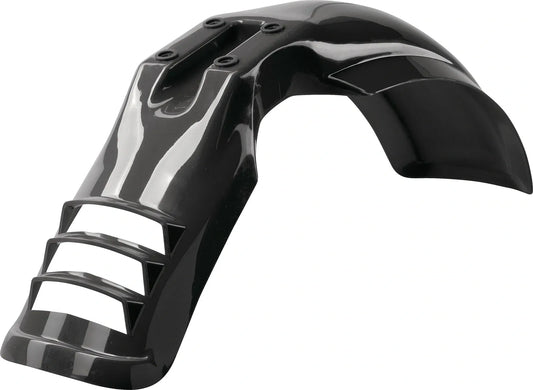 Replica Vented Front Fender 'YAMAHA Black' - XT350 XT550 XT600 XT600Z