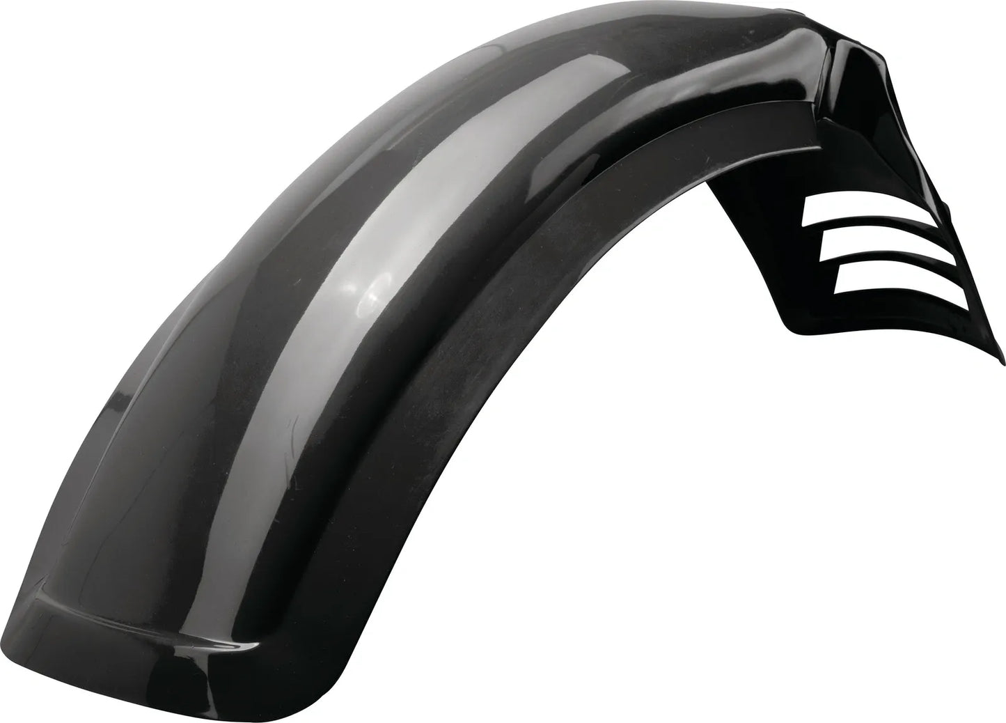 Replica Vented Front Fender 'YAMAHA Black' - XT350 XT550 XT600 XT600Z
