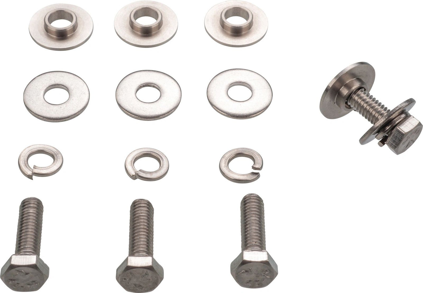 Front Fender Mounting Hardware Set - Complete, 16 Pieces - XT350 XT600/Z