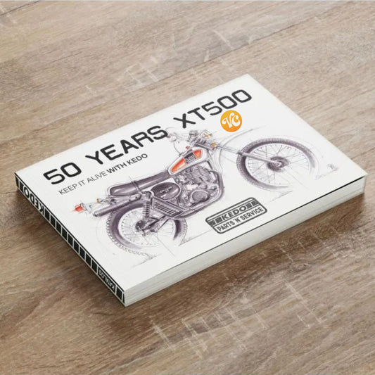 KEDO 50th Anniversary XT500 Catalog - 260 pages - Collector's Edition/Limited Release - XT500 TT500