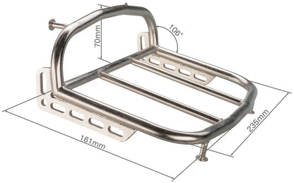 Mini Luggage Rack - 12 mm Stainless Steel - without Mounting Brackets - Universal